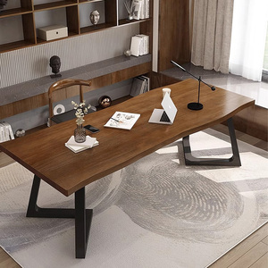 Hiện Đại Mỹ Rắn Gỗ Máy Tính Để Bàn Máy Tính Bàn MDF Dài Bảng Cho Văn Phòng Nhà Đôi Lớn Hội Đồng Quản Trị Bàn Cho Phòng Ngủ - Product Image 6