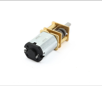Mesin Mainan Robot Mobil RC, Pengurang Kecepatan Mikro Motor Gear Box Mini dengan 2 Terminal untuk Robot Mobil RC Model DIY