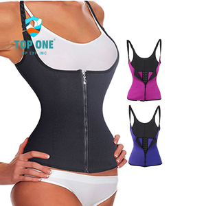 Personalizado de las mujeres sin costuras Sweatwear Cintura Trainer Tummy Belt Faja Corsé Adelgazamiento Body Shaper-Venta al por mayor - Product Image 1