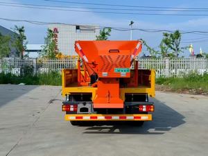 รถบรรทุกตักหิมะติดเครื่องยนต์แบริ่ง ยี่ห้อตงเฟิง รุ่นสำหรับงานหนัก สีเหลือง/ขาว รับประกัน 1 ปี ขนาด 8920x2500x3300 มม. น้ำหนัก 8600 กก. - Product Image 3