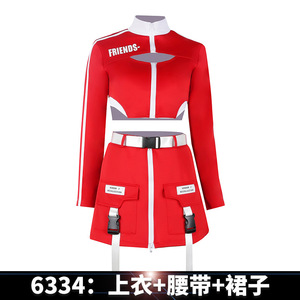 Equipo de actuación porristas Hip Hop Street Dance <span class=keywords><strong>Gogo</strong></span> Bar DJ Jazz traje de baile conjunto de ropa Ropa de baile de escenario - Product Image 5