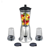 Elektrische blender, sapcentrifuge, smoothiemaker, keukenmachine, zuiver koperen motor, roestvrijstalen messen, 200W, Duitse ondersteuning, huishoudelijk gebruik