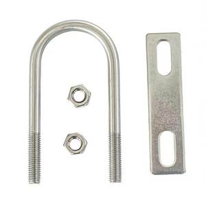 Boulons en U robustes en acier poli miroir haute résistance, anti-corrosion, difficiles à casser, quincaillerie de type U - Product Image 3