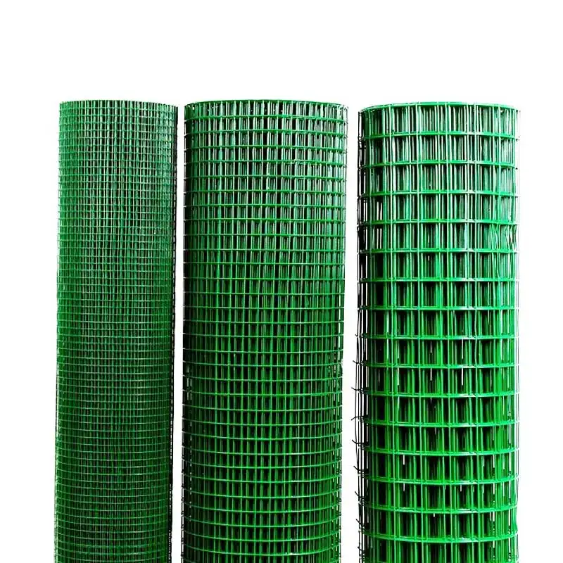 4ft Gegalvaniseerd Pvc Gecoat Gelaste Gaasrollen Zwart Groen Kleur 2X2 Inch Uit China