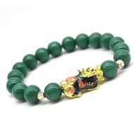 Chanceux chinois Fu Pixiu Bracelet Feng Shui Pixiu Dragon Bracelet à breloques pour hommes