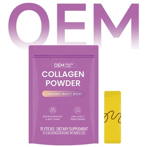 Poudre de collagène OEM ACORN sous marque privée – Complément alimentaire pour la santé des os, des ongles et des <span class=keywords><strong>cheveux</strong></span> - Product Image 1