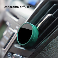 Purificateur d'air de voiture à évaporation naturelle de luxe, diffuseur de parfum en métal solide à clipser sur grille d'aération pour une fragrance longue durée et l'élimination des odeurs
