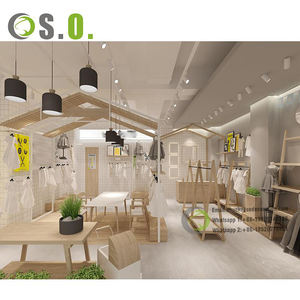 Magasin de vêtements pour enfants Mobilier d'affichage pour magasin de vêtements pour enfants Design de magasin - Product Image 6
