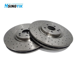 Disco freno anteriore forato 0004211712 per Mercedes Benz CLS 500 CLS <span class=keywords><strong>C218</strong></span> - Product Image 1