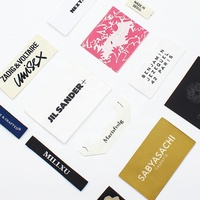 Étiquettes de Vêtements Personnalisées avec Logo de Marque, Lavables, Tissées Damassées, Étiquettes Principales pour Vêtements et Sacs