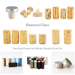 Botella de Vidrio Transparente Personalizada de 375 ml para Vino Helado, Bebidas, Frutas, Champán, con Corcho - Product Image 6