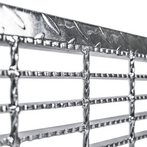 Poids théorique Grille de vidange de <span class=keywords><strong>gouttière</strong></span> Échelle en acier Bande de roulement Construction Matériau de construction Grille en acier - Product Image 2