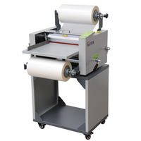 Machine à plastifier automatique grand rouleau en acier vitesse réglable automatique chaud froid haute vitesse A3 machines à plastifier L380