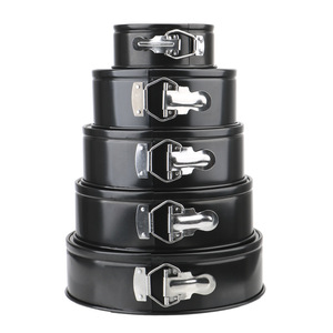 5 Inch 12 Inch Có Thể Tháo Rời Dưới Vòng Teflon Không Dính Nướng Khay Pan Carbon Thép Mùa Xuân Hình Thức Tùy Chỉnh Bánh Khuôn - Product Image 6