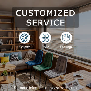 Mới được thiết kế hiện đại phong cách đệm mềm thiên nga màu xám kim loại ghế, phòng khách nhà, khách sạn ghế ăn - Product Image 4