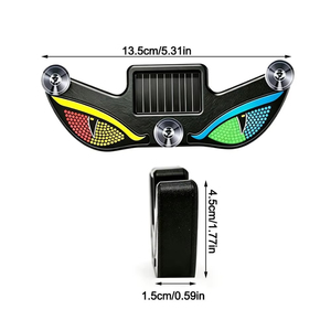 Autocollant LED pour vitre arrière de voiture, motif œil, lumière visuelle, accessoire de personnalisation automobile - Product Image 3