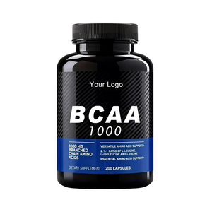 Suplementos BCAA en Cápsulas OEM, Suplemento Pre-Entrenamiento, Aminoácidos BCAA en Cápsulas, Pastillas para Aumentar Energía y Peso, Nutrición Deportiva <span class=keywords><strong>1000mg</strong></span> - Product Image 2