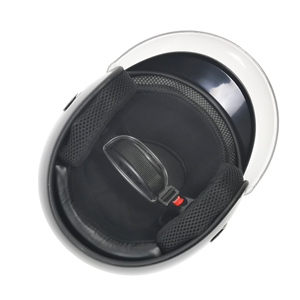 Yaz Retro açık yüz motosiklet kask erkekler ve kadınlar için yarım açık kask kafa koruma için - Product Image 6
