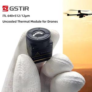 Caméra thermique à faible consommation d'énergie GSTIR, noyau de 8 à 14 µm, étanche IP67, vision nocturne, drone quadricoptère compact et léger - Product Image 1