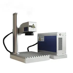 Hoge Precisie 50 W Fiber Laser Marker Draagbare Laser-markering Machine Voor Fles/Sieraden/Metal