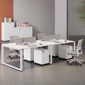 Bureau Bureau Bureau Personnel Bureau Simple Moderne Écran Station Casier Partition <span class=keywords><strong>Employé</strong></span> Bureau D'ordinateur - Product Image 2