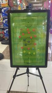 Mapa de entrenador de tablero táctico de baloncesto magnético de gran tamaño con soporte para marcador - Product Image 3