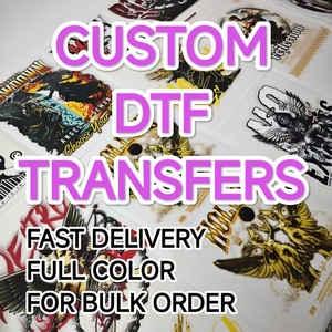 DTF熱伝達デザインカートデザインDTFデジタル印刷カスタムプレス準備Tシャツ - Product Image 4