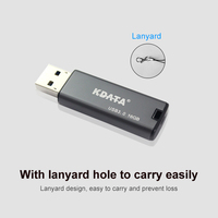 Clé USB Kdata USB3.0 3.1 haute vitesse avec puce MLC, clé USB industrielle personnalisable avec logo, 8 Go, 16 Go, 32 Go, clé USB en métal, clé USB flash 64 Go