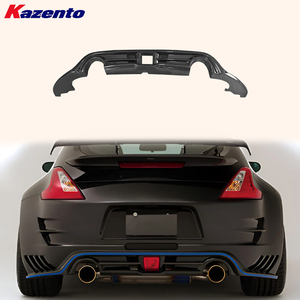 แผ่นกระจายกันชนหลังแบบคาร์บอน09-20สำหรับ <span class=keywords><strong>Nissan</strong></span> <span class=keywords><strong>Fairlady</strong></span> <span class=keywords><strong>Z</strong></span> Z34 370Z 09-20 - Product Image 1