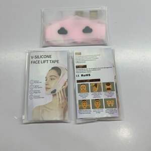 Cinturón reductor de mentón y mejillas para mujer, reutilizable, para levantar y moldear el rostro en V - Product Image 2