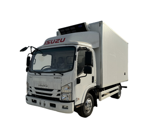 Exportation Isuzu 5-10 tonnes de voitures frigorifiques diesel/légumes et fruits Transport frigorifique Fabricants de camions Ventes directes - Product Image 1