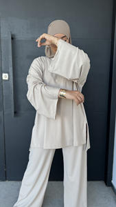 穆斯林泳装女性伊斯兰游泳布基尼带头巾防水布基尼穆斯林 - Product Image 4