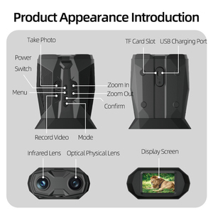 HD Night Vision thiết bị với hình ảnh và <span class=keywords><strong>video</strong></span> ghi âm, kỹ thuật số 19x cầm tay hồng ngoại ngoài trời Night Vision thiết bị cho bán buôn - Product Image 2