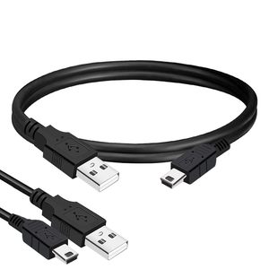 Câble SYONG USB-A vers Mini USB-B - 1M, Cordon de charge et transfert de données pour GoPro, Garmin GPS, <span class=keywords><strong>TI84</strong></span>, Caméra embarquée, Appareil photo reflex numérique, Micro USB - Product Image 1
