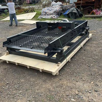 Machine de criblage vibratoire pour l'exploitation minière, grande capacité 50t/h, monocouche, pour gravier, agrégats et sable