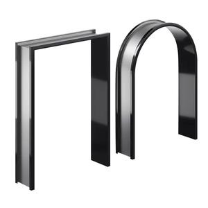 กรอบหน้าต่างอลูมิเนียมอุตสาหกรรมสำหรับวิลล่าระเบียงการเข้าถึงวัสดุก่อสร้างโลหะหรูหราทันสมัย - Product Image 2