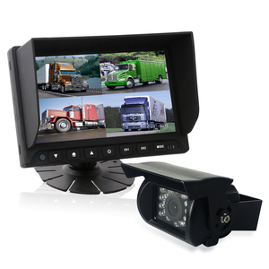จอภาพติดรถยนต์และรถบัสไร้สาย SUNNUO SN-718HD-4DR ขนาด 7 นิ้ว TFT LCD พร้อมฟังก์ชั่นสัมผัส รองรับกล้องมองหลังสี่ตัว ความละเอียด 1920x1080 - Product Image 4