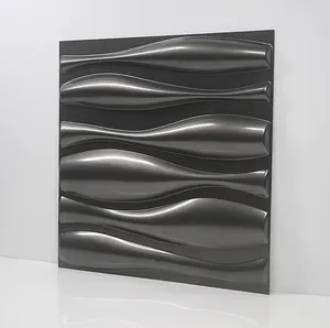 3d 벽 패널 주방 Suppliers-50x50cm 3D 입체 방음 pvc 벽 패널 제조업체 벽화 방수 3D 벽 스티커 욕실 주방