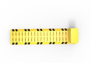 Barrera de Tráfico Automática de 80 Toneladas, Eléctrica, Sin Excavación, de Dos Vías, para Eliminar Neumáticos, con Elevación/Descenso de 1-2 Segundos para Vehículos - Product Image 2