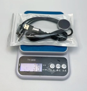 Кабель для быстрой зарядки Type-C <span class=keywords><strong>3</strong></span>-в-<span class=keywords><strong>2</strong></span> с LED-логотипом, 1.<span class=keywords><strong>2</strong></span> м, нейлоновая оплетка, чистый медный проводник, индивидуальный промо-подарок для телефона - Product Image 5