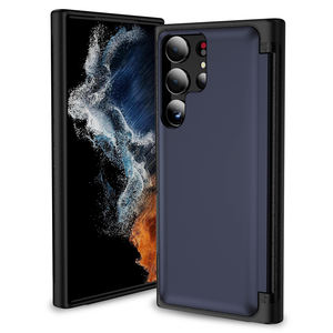 Étui de téléphone pliable de luxe pour carte à <span class=keywords><strong>clapet</strong></span> pour <span class=keywords><strong>Samsung</strong></span> Galaxy S20 <span class=keywords><strong>S21</strong></span> S22 S23 S24 Ultra Business Wallet Housse antichoc - Product Image 1