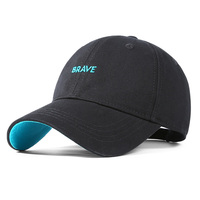 Gorras de Béisbol de Seis Paneles, Algodón Twill, Personalizadas, Bordado Plano de Alta Calidad, Letras, Moda Casual, Estilo Común, Mujer, Cuatro Estaciones