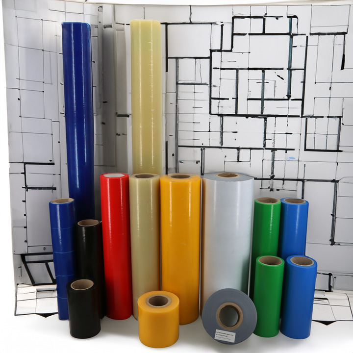 Smooth and Textured Surface Screen Protectors with Masking Adhesives Protection