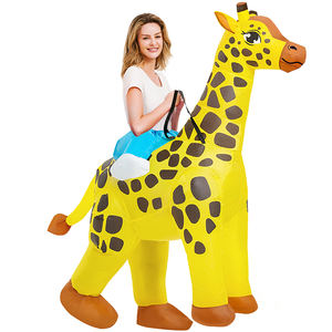 Costume de girafe à monter gonflable pour homme et femme unisexe - Product Image 5