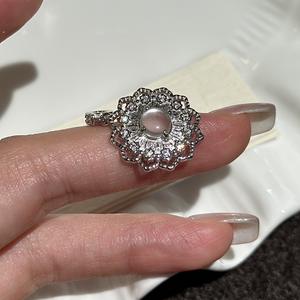 Pendentif en argent pur S925, style antique, petite fleur, simple, tendance, personnalité, rétro français, pendentifs de mode, breloques - Product Image 2