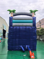 Toboggan aquatique gonflable le plus vendu, toboggan de piscine d'occasion, toboggans aquatiques commerciaux d'occasion