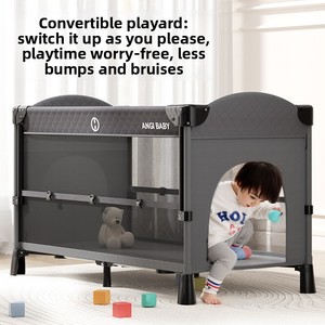 Tente de moustiquaire moderne pour berceau latéral grand <span class=keywords><strong>lit</strong></span> de voyage pliable pour nouveau-né et bébé pour chambre à manger et école - Product Image 5