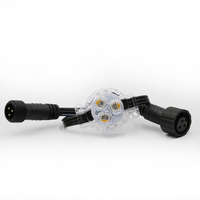 DMX512 Écran de rideau 3D Rgb Pixel Led Dmx Ball Écran de mur-rideau vidéo d'étape