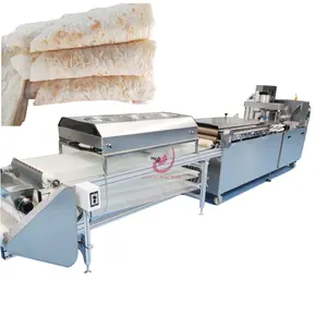 10-40cm phẳng pita bánh mì Máy roti nhà sản xuất bánh mì Arabic dây chuyền sản xuất lavash ngô/bột Tortilla Máy làm chapati Báo Chí