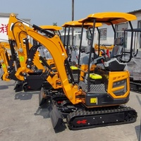 Excavatrices à chenilles hydrauliques EPA Kubota de 1,8 tonne, 2,5 tonnes et 3,5 tonnes